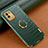 Handyhülle Hülle Luxus Leder Schutzhülle S01 für Samsung Galaxy A03 Grün