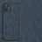 Handyhülle Hülle Luxus Leder Schutzhülle S01 für Vivo iQOO U3 5G Blau