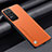 Handyhülle Hülle Luxus Leder Schutzhülle S01 für Xiaomi Poco F4 5G Orange