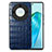 Handyhülle Hülle Luxus Leder Schutzhülle S01D für Huawei Honor X9a 5G Blau