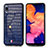 Handyhülle Hülle Luxus Leder Schutzhülle S01D für Samsung Galaxy A10