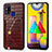 Handyhülle Hülle Luxus Leder Schutzhülle S01D für Samsung Galaxy M31 Prime Edition