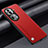 Handyhülle Hülle Luxus Leder Schutzhülle S02 für Oppo Reno11 Pro 5G Rot