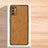 Handyhülle Hülle Luxus Leder Schutzhülle S02 für Xiaomi Redmi Note 10 5G Braun