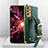 Handyhülle Hülle Luxus Leder Schutzhülle S03 für Samsung Galaxy A13 4G Grün