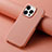 Handyhülle Hülle Luxus Leder Schutzhülle S04D für Apple iPhone 15 Pro Rosa