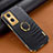 Handyhülle Hülle Luxus Leder Schutzhülle XD1 für Oppo A96 5G Schwarz