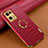 Handyhülle Hülle Luxus Leder Schutzhülle XD1 für Oppo F21s Pro 4G Rot