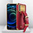 Handyhülle Hülle Luxus Leder Schutzhülle XD1 für Oppo K9 Pro 5G Rot