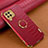 Handyhülle Hülle Luxus Leder Schutzhülle XD1 für Samsung Galaxy A22 4G Rot