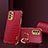 Handyhülle Hülle Luxus Leder Schutzhülle XD1 für Samsung Galaxy A23 4G Rot