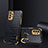 Handyhülle Hülle Luxus Leder Schutzhülle XD1 für Samsung Galaxy A23 4G Schwarz