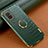 Handyhülle Hülle Luxus Leder Schutzhülle XD1 für Samsung Galaxy A71 4G A715 Grün