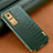 Handyhülle Hülle Luxus Leder Schutzhülle XD1 für Vivo Y53s NFC Grün