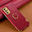 Handyhülle Hülle Luxus Leder Schutzhülle XD2 für Oppo A93s 5G Rot