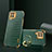 Handyhülle Hülle Luxus Leder Schutzhülle XD2 für Samsung Galaxy A22 4G Grün