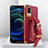 Handyhülle Hülle Luxus Leder Schutzhülle XD2 für Vivo V20 Rot