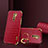 Handyhülle Hülle Luxus Leder Schutzhülle XD2 für Xiaomi Redmi 9 Rot