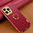 Handyhülle Hülle Luxus Leder Schutzhülle XD3 für Apple iPhone 13 Pro Rot