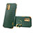 Handyhülle Hülle Luxus Leder Schutzhülle XD3 für Oppo A53s 5G Grün