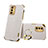 Handyhülle Hülle Luxus Leder Schutzhülle XD3 für Oppo A54 5G Weiß