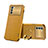 Handyhülle Hülle Luxus Leder Schutzhülle XD3 für Oppo K9 Pro 5G Gelb