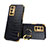 Handyhülle Hülle Luxus Leder Schutzhülle XD3 für Vivo X70 Pro+ Plus 5G Schwarz