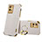 Handyhülle Hülle Luxus Leder Schutzhülle XD3 für Vivo Y55s 5G Weiß