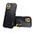 Handyhülle Hülle Luxus Leder Schutzhülle XD4 für Vivo iQOO U3 5G Schwarz