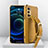 Handyhülle Hülle Luxus Leder Schutzhülle XD4 für Vivo X70 Pro+ Plus 5G Gelb