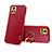 Handyhülle Hülle Luxus Leder Schutzhülle XD4 für Vivo Y31s 5G Rot