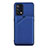 Handyhülle Hülle Luxus Leder Schutzhülle Y01B für Oppo A95 4G Blau