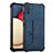 Handyhülle Hülle Luxus Leder Schutzhülle Y01B für Samsung Galaxy A03s Blau