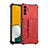 Handyhülle Hülle Luxus Leder Schutzhülle Y01B für Samsung Galaxy A04s Rot