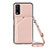 Handyhülle Hülle Luxus Leder Schutzhülle Y01B für Vivo Y30g Rosegold