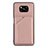 Handyhülle Hülle Luxus Leder Schutzhülle Y01B für Xiaomi Poco X3 NFC Rosegold