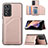 Handyhülle Hülle Luxus Leder Schutzhülle Y01B für Xiaomi Poco X4 NFC Rosegold