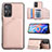 Handyhülle Hülle Luxus Leder Schutzhülle Y01B für Xiaomi Redmi Note 11 5G Rosegold