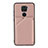 Handyhülle Hülle Luxus Leder Schutzhülle Y01B für Xiaomi Redmi Note 9 Rosegold