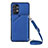 Handyhülle Hülle Luxus Leder Schutzhülle Y02B für Samsung Galaxy A32 5G Blau