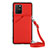 Handyhülle Hülle Luxus Leder Schutzhülle Y02B für Samsung Galaxy A91 Rot