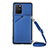 Handyhülle Hülle Luxus Leder Schutzhülle Y02B für Samsung Galaxy M80S Blau