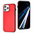 Handyhülle Hülle Luxus Leder Schutzhülle Y03B für Apple iPhone 15 Pro Rot