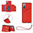 Handyhülle Hülle Luxus Leder Schutzhülle Y03B für Samsung Galaxy S20 FE 5G Rot