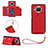 Handyhülle Hülle Luxus Leder Schutzhülle Y03B für Xiaomi Mi 10i 5G Rot