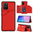Handyhülle Hülle Luxus Leder Schutzhülle Y04B für Samsung Galaxy A91 Rot