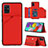 Handyhülle Hülle Luxus Leder Schutzhülle Y04B für Samsung Galaxy M40S Rot