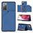 Handyhülle Hülle Luxus Leder Schutzhülle Y04B für Samsung Galaxy S20 FE (2022) 5G Blau