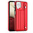 Handyhülle Hülle Luxus Leder Schutzhülle YB1 für Samsung Galaxy A12 5G Rot