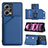 Handyhülle Hülle Luxus Leder Schutzhülle YB1 für Xiaomi Poco X5 5G Blau